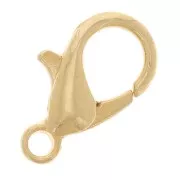 Cierres mosquetón de oro de 12 mm x5