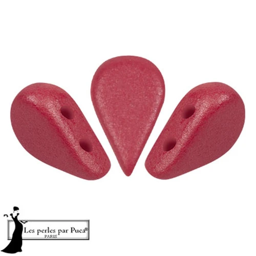 Cuentas de cristal Amos® by Puca® 5x8 mm - Vogue Hibiscus Mat x10g