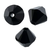Toupies en cristal PureCrystal 5328 4 mm Jet x50