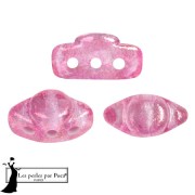 Cuenta de cristal Volos® de Puca® 4x8 mm - Rosa Caramelo x10g|raw }}