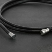 Cierre magnético para pulsera de cordón de 5 mm - Plata 925 Dorado x1