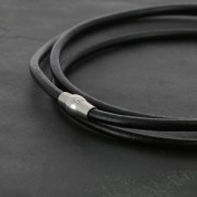 Cierre magnético para pulsera de cordón de 5 mm - Plata 925 Dorado x1