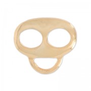 Gancho enganche para dijes para cordón 4 mm dorado rosa x1|raw }}