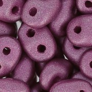 SuperDuo 2,5x5 mm Amethyst Metallic Mat x10g|raw }}