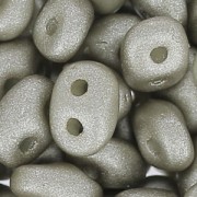 SuperDuo 2,5x5 mm Grey Metallic Mat x10g|raw }}