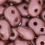 SuperDuo 2,5x5 mm Old Rosa Metallic Mat x10g|raw }}