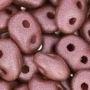 SuperDuo 2,5x5 mm Old Rosa Metallic Mat x10g