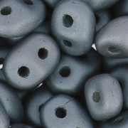 SuperDuo 2,5x5 mm Steel Metallic Mat x10g|raw }}