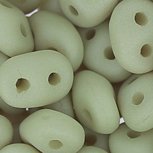 SuperDuo 2,5x5 mm Saturated Light Olive x10g