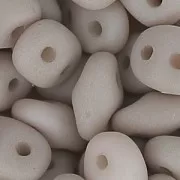 SuperDuo 2,5x5 mm Opaque Light Wine Lees Silk Mat x10g