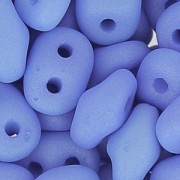 SuperDuo 2,5x5 mm Opaque Sapphire Silk Mat x10g