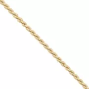 Cadena malla Paloma 0.8 mm light gold x1m
