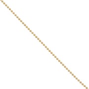 Cadena de bolas 1.5 mm light gold x 1m|raw }}