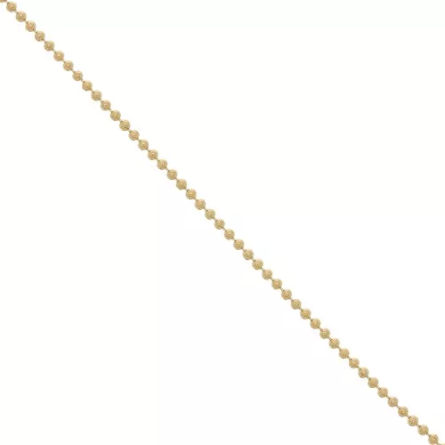 Cadena de bolas 1.5 mm light gold x 1m