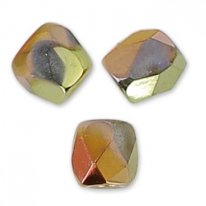Carillas de 2 mm - Crystal California Gold Rush x50