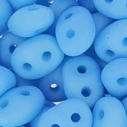 SuperDuo 2,5x5 mm Saturated Neon Baby Blue x10g