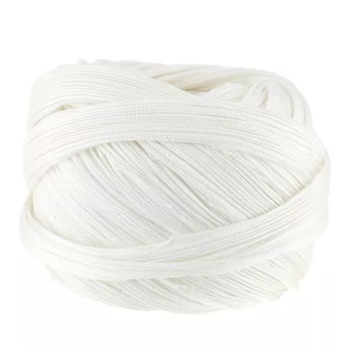 sarga de seda Shibori White x10cm