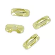 Terminales para cadena de bolas 1.5 mm light gold x10