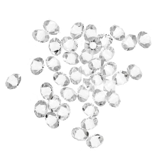 Piedras de cristal sueltas resinadas - Joblot Swarovski - 1 a 6 mm - Cristal x10g