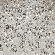 Piedras de cristal sueltas resinadas - Joblot Swarovski - 1 a 6 mm - Cristal x10g