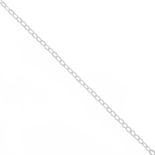 Cadena malla ovalada 2.3 mm de Plata 925 x1m