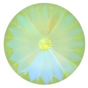 Cabujón Swarovski 1122 Rivoli 14 mm Cristal AB Ultra Lime x1|raw }}