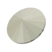 Cabujón Swarovski 1122 Rivoli 14 mm Oro Escarlata Patinado x1