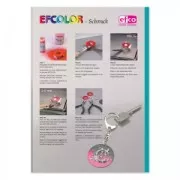 Polvo para esmaltar Efcolor Turquesa x10ml