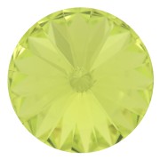 Cabujón Swarovski 1122 Rivoli 10 mm - Verde cítrico x1|raw }}