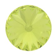 Cabujón Swarovski 1122 Rivoli 8 mm - Verde cítrico x1