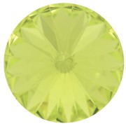 Cabujón Swarovski 1122 Rivoli 14 mm - Verde cítrico x1