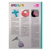 Polvo para esmaltar Efcolor Rosa Antiguo x10ml