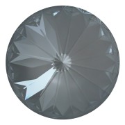 Cabujón Swarovski 1122 Rivoli 12 mm - Cristal Dark Grey x1