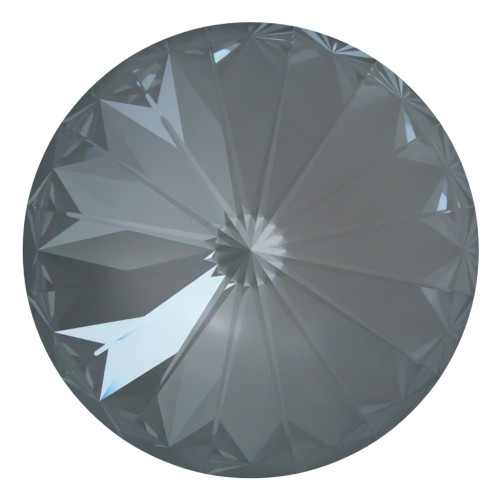 Cabujón Swarovski 1122 Rivoli 12 mm - Cristal Gris Oscuro Ignite x1