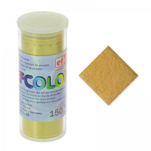 Polvo para esmaltar Efcolor Dorado metálico x10ml