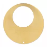 Colgante redondo plano 68 mm de cobre x1