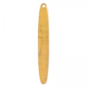 Colgante ovalado 45x6 mm de cobre x1|raw }}