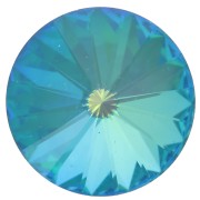 Cabujón Swarovski 1122 Rivoli 12 mm - Cristal Ultra Teal AB x1