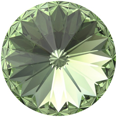 Cabujón Swarovski 1122 Rivoli 12 mm - Peridoto Reinventado x1