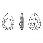 Cabujón Swarovski 4327 30x20 mm Cristal