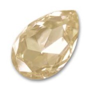 Cabuchón Swarovski 4327 pera 30x20 mm Crystal Golden Shadow