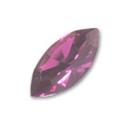 Navette Swarovski 10x5 mm Fuchsia
