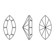 Swarovski 4228 10x5 mm Light rose Ignite lanzadera x1