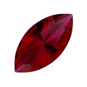 Navette Swarovski 4228 10x5 mm Scarlet Ignite x1