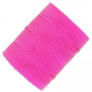 Hilo C-Lon Beading Cord 0,50 mm Fluo Hot Pink x84m|raw }}