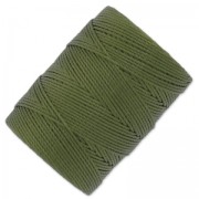 Hilo C-Lon Beading Cord 0,50 mm Green Olive x84m|raw }}