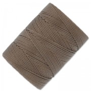 Hilo C-Lon Beading Cord 0,50 mm Med Brown x84m|raw }}