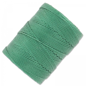 Hilo C-Lon Beading Cord 0,50 mm Myrtle Green x84m