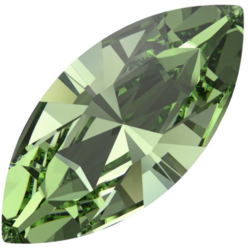 Navette Swarovski 4228 15x7 mm - Peridoto Reinventado x1