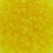 Miyuki Delica 11/0 DB0743 - Mat Transparent Yellow x 8g